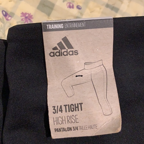 Adidas brand new 3/4 leggings - Picture 2 of 4